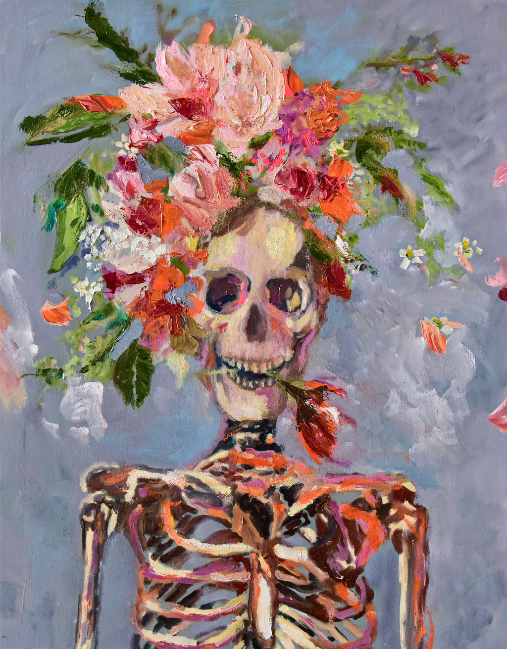 Calavera gris