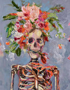Calavera gris