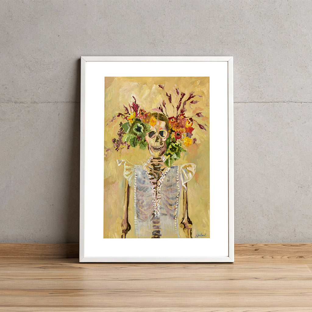 Calavera amarilla