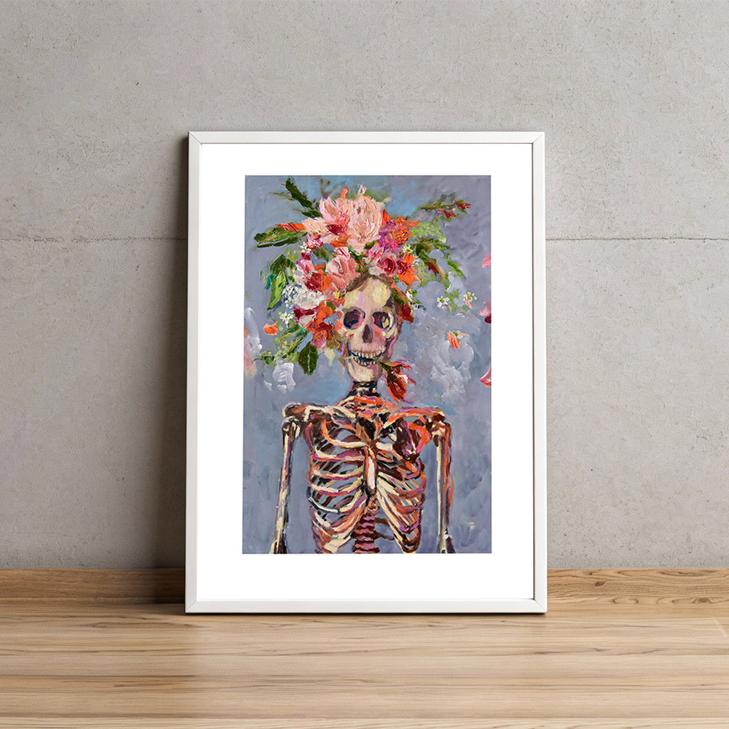 Calavera gris