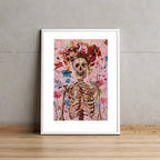 Calavera rosa