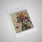 Con flores 100 X 70 cm