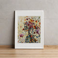 Con flores 100 X 70 cm