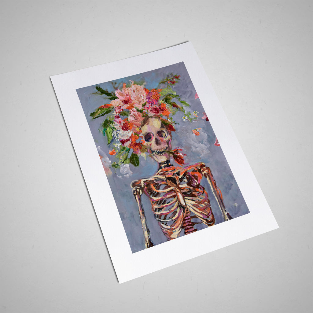 Calavera gris